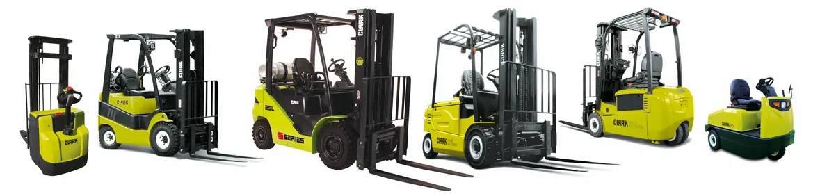 Clark forklifts available from Rhino Industrial Forklifts